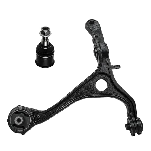 Detroit Axle - Acura 04-06 TL용 전면 2피스 컨트롤 암 키트, 왼쪽 하단 컨트롤 암 1개, 왼쪽 하단 볼 조인트 2004 2005 2006 교체용 - size: 2CS2501340/2PC