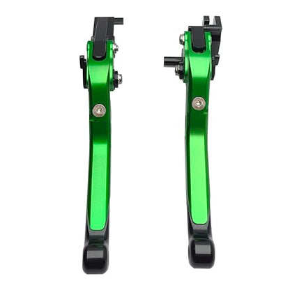 Brake Clutch Levers Replacement for Kawasaki Ninja 650 Z650 17-25 - color: Green
