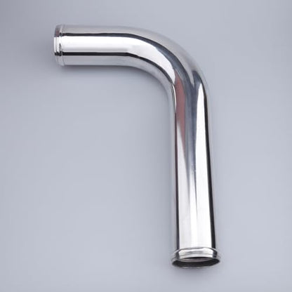 AC PERFORMANCE 2.5" 90° Aluminum Intercooler Air Intake Tube L-Bend Elbow - size: OD 2.5" (63mm)