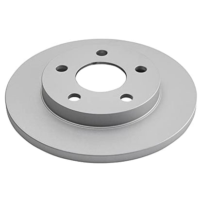 TRQ Front and Rear Brake Rotor Set G Coated - style: BRA15437