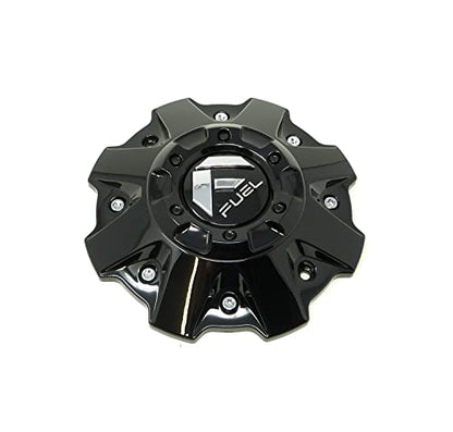 Fuel 1PC FUEL 5/6 LUG GL-BLK CAP (FLAT BOTTOM) - 1001-81GB