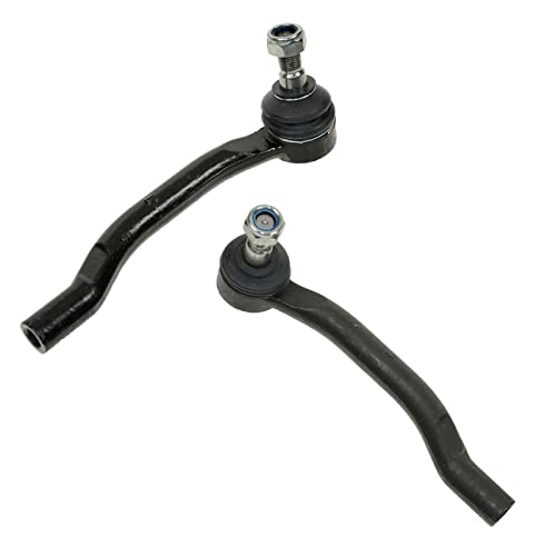 TRQ Inner and Outer Driver and Passenger Side Tie Rod Set 4 Piece - style: PSA55167