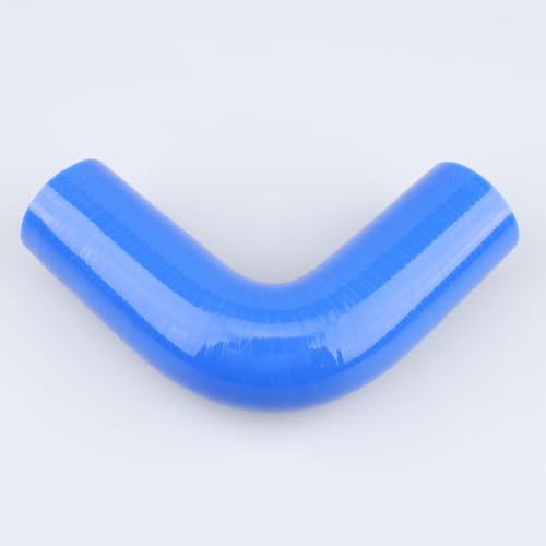 AC PERFORMANCE ID 1-1/8" 90° Degree Elbow Silicone Hose Coupler Blue - color: Blue, size: ID 1-1/8" (28mm)