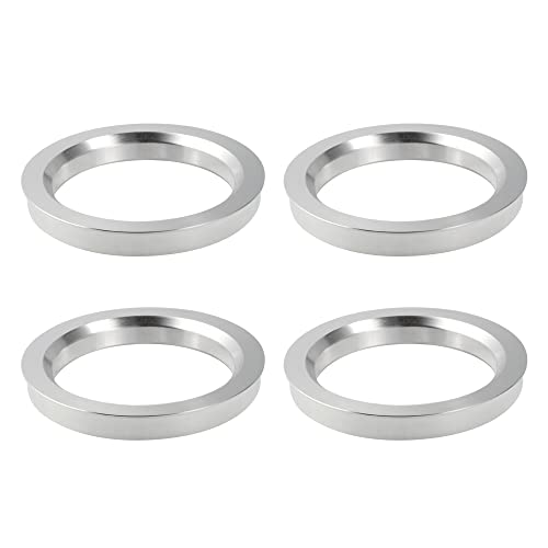 X AUTOHAUX 4pcs Aluminium Alloy Hub Centric Rings Wheel Bore Center Spacer - size: 56.6mm