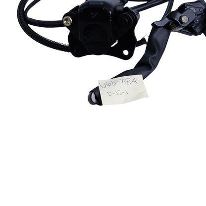 AlveyTech Rear Brake Caliper Assembly for Coleman AT125-EX & AT125-UT ATVs - Rear Brake Assembly for 4 Wheeler, ATV, Quad, Off Road Vehicle, Mini Bike, Dirt Bikes, Replacement Pads