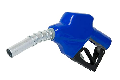 Fill-Rite FRNA100DAU00 1” 5 to 25 GPM Sub-Zero Automatic Fuel Transfer Nozzle - Cold Weather Applications, Blue - For Gasoline, Diesel, Biodiesel up to B20, E15 & Kerosene - style: 1" Arctic Nozzle