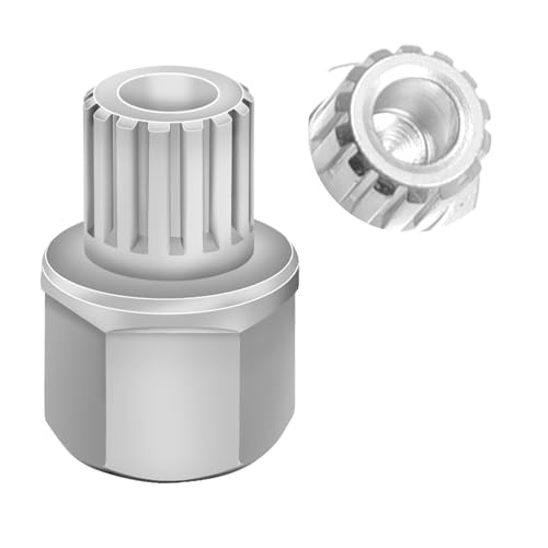 59/14PT Wheel Locking Nut Key Compatible with VW, Audi, Nut Removal - color: 59/14PT