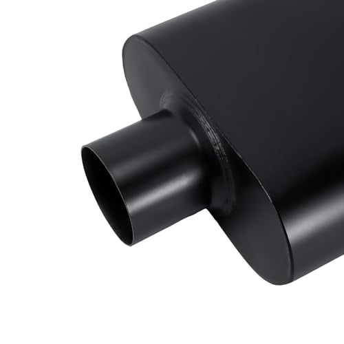Muffler 2.25" Universal Chambered Performance Race Muffler - size: 2.25" center in | 2.25" center out, style: Center in | Center out