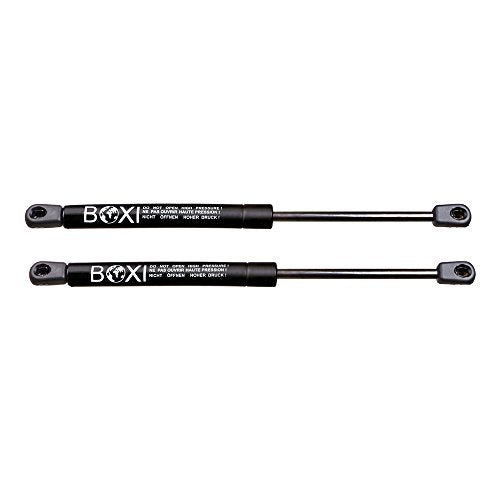 Qty(2) BOXI 6914 Universal Lift Supports Struts Shocks Extended Length: 7.50 Inches, Compressed Length: 5.5 Inches, Force: 82 Lbs, 10mm Ball Socket Struts 6914