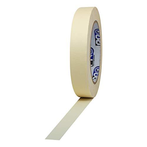 ProTapes Pro 795 Crepe Paper General Purpose Masking Tape, 60 yds Length x 3/4" Width, Tan (Pack of 1) - size: 3/4" (Pack of 1)