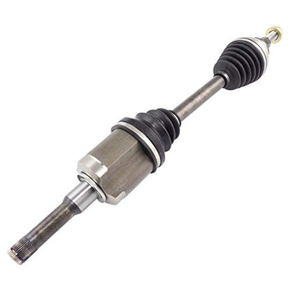 TRQ Front 2 Piece CV Axle Shaft Assembly Set - style: CSA73005