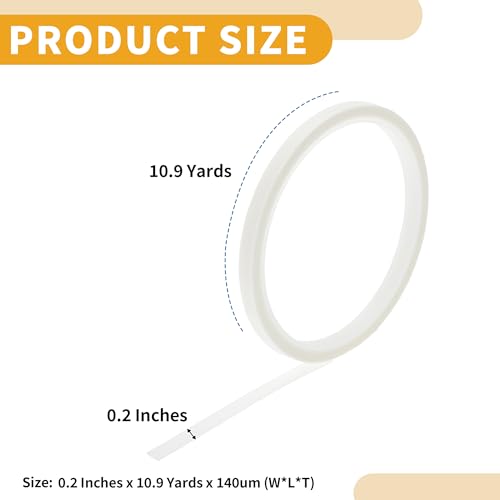 1 Pc 0.2 Inches x 10.9 Yards Universal Painters Tape - DIY Car Auto Paint for Masking Tape No Residue - Crepe Paper White - color: White, size: 0.2 Inches x 10.9 Yards