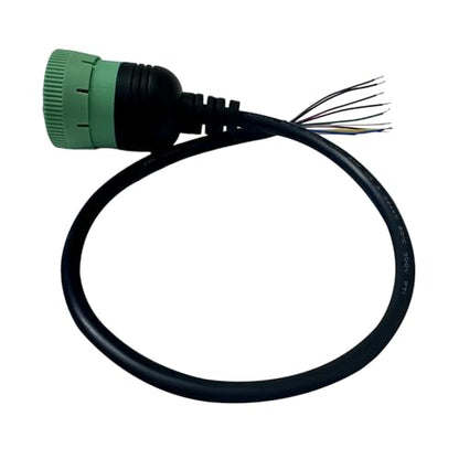 Type 2 Green J1939 9 Pin to Open Cable Adapter,J1939 DIY Connector - style: J1939 9pin-open