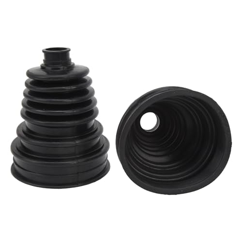 2pcs Universal Constant Velocity Joint Boot Set Highly Flexible CV Boots Silicone Drive Shaft Joint Boot Cover