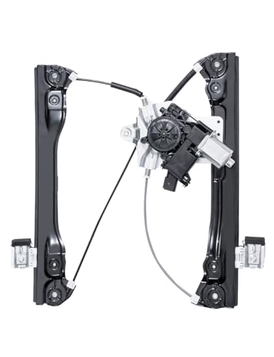 Front Driver Side Power Window Regulator with Motor - size: 748-974