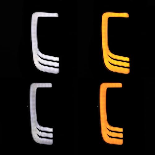 Green-L Lower Vented Leg Fairings with 6.5" Speakers and LED Turn Signals Light Kit Fit for Harley Touring Road King Street Glide Electra Glide Ultra 2014-2024 - color: Gloss Black w/ Speakers