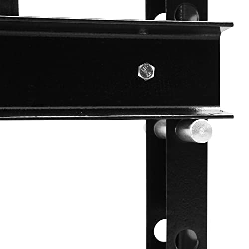 Torin ATY20011B Steel H-Frame Hydraulic Garage/Shop Floor Press with Stamping Plates, 20 Ton (40,000 lb) Capacity, Black
