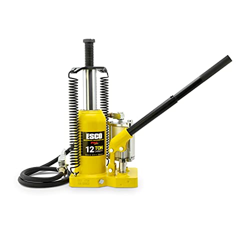 Pro Series 12 Ton Air Hydraulic Bottle Jack - style: 12 Ton Capacity