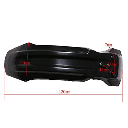 Plastic Fairing Kit for Apollo Orion110cc 125cc Pit Dirt Bike Body Fender Set Fits Apollo Orion Style 4-Stroke Horizontal Engine Bikes Only (Black)
