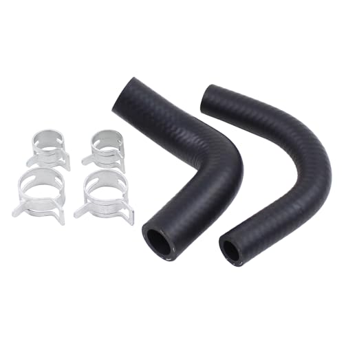 Upper and Lower Engine Water Pump Hose Pipe w/Clamps