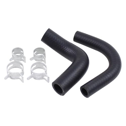 Upper and Lower Engine Water Pump Hose Pipe w/Clamps