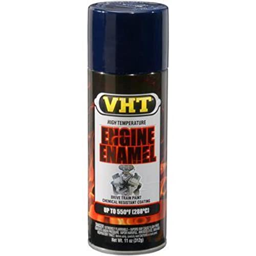 VHT SP125 Engine Enamel Ford Dark Blue Can - 11 oz. - color: Ford Dark Blue Can, size: 11 Ounce (Pack of 1), style: Coating