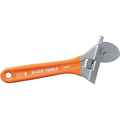 KLEIN TOOLS O5098 8-Inch Extra-Wide Adjustable Wrench - size: 8-Inch
