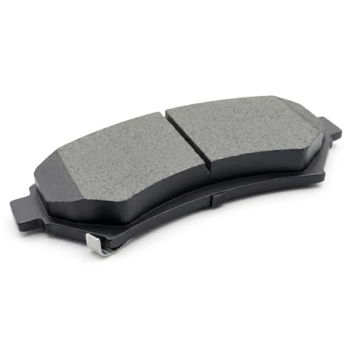 D699 D714 Front Rear Ceramic Brake Pads With Clips Fit For Buick Century/LeSabre/Regal/Riviera/Park Avenue,For Cadillac DeVille/Eldorado/Seville,For Chevrolet Impala/Venture/Monte Carlo (8 pcs) - size: D699 D714