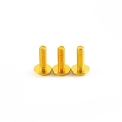 Fairing Complete Bolts Kit Screws for Suzuki GSXR1300 Hayabusa 2021 2022 2023 GSXR 1300 21 22 23 Aluminum Fasteners Hardware Clips (Gold) - color: Gold