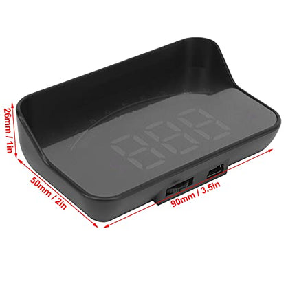 Heads Up Display for Cars, Car HUD Head Up Display M6S Universal Car 3.5 Inch HUD OBD Interface Windshield Projector, Speed, Engine RPM, OverSpeed War