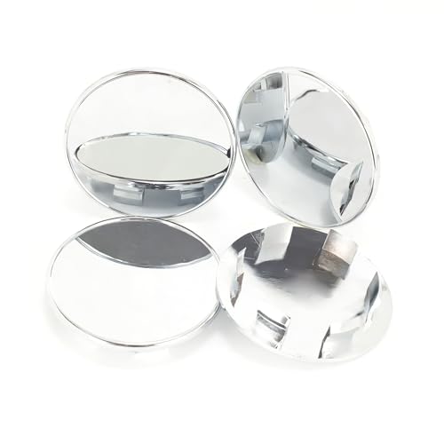 4Pcs 3in / 76mm Chrome Center Caps 2.34in ID Snap-On