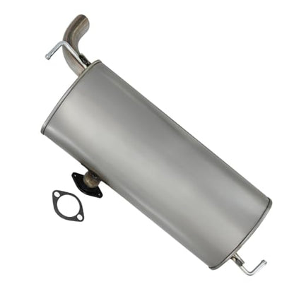 Exhaust Muffler Compatible for 2016-2021 Hyundai Tucson 2.0L | Stainless Steel | Northeastern Exhaust | Free Gasket Included | Direct-Fit Replacement