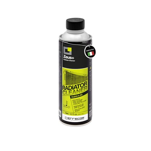 ERRECOM Zeus+, Cleaner for Radiators and Cooling Systems, 12 fl oz Bottle (350 mL) - color: Radiator and Cooling Circuit Cleaner and Descaler