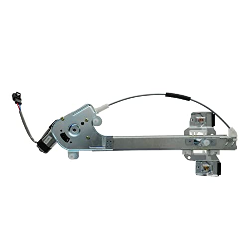 TRQ Rear Left Power Window Regulator & Motor Assembly Drivers Side - style: WRA51155