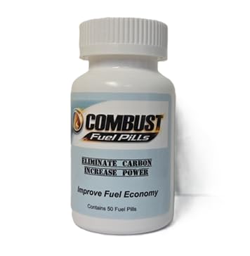 Combust Fuel Pills™ 50 CT Bottle for Gas & Diesel Fuel