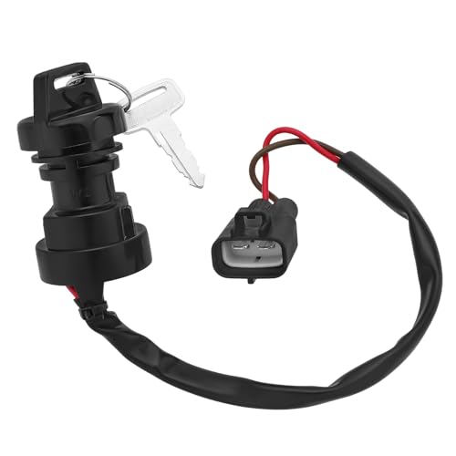 Ignition Key Switch for Yamaha Grizzly 700 2007-2008 Big Bear 400 2002-2008 Raptor 700 2009-2023 YFZ450X 2010-2011 YFZ450R 2009-2023 O.E.M# 4SH-82510-00-00 3B4-82510-00-00