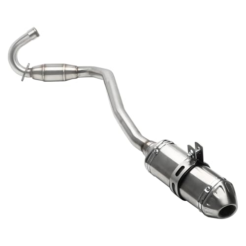 38mm 1.5" Racing Exhaust Pipe and Muffler Full System for CRF70F CRF70 XR70 CRF 70 CRF110F Motorcycle Dirt Pit Bikes 70cc 90cc 110cc 125cc 140cc 150cc SSR Apollo RFZ 140 Thumpstar Taotao DB17