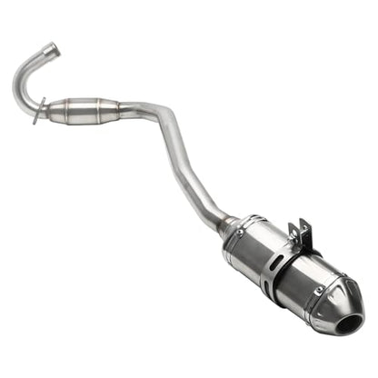 38mm 1.5" Racing Exhaust Pipe and Muffler Full System for CRF70F CRF70 XR70 CRF 70 CRF110F Motorcycle Dirt Pit Bikes 70cc 90cc 110cc 125cc 140cc 150cc SSR Apollo RFZ 140 Thumpstar Taotao DB17