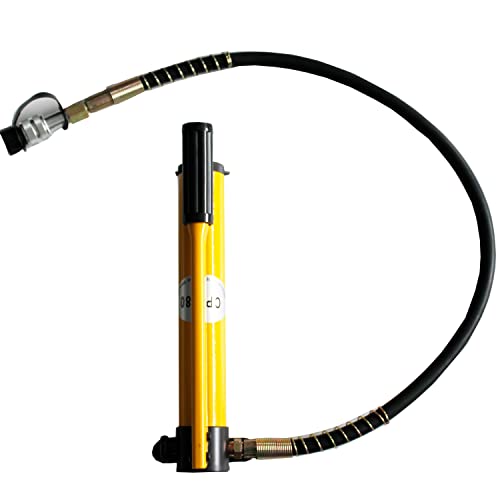 HFS(R) Hydraulic Hand Pump Power Pack Hose Coupler (10000 psi) Hydraulic Oip Pump Hand Operated Pump Hydraulic Hand Pump Manual Pump for Connecting Split Unit