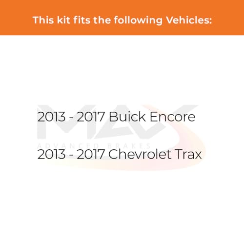 Max Advanced Brakes Front Brake Kit For Chevrolet Trax