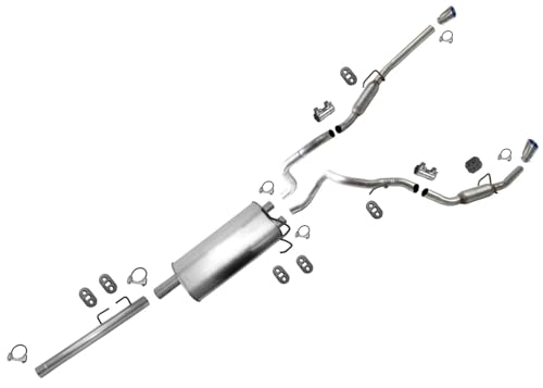 Exhaust for Ram 1500 2009-2018 5.7L with Factory Duals 149.5" Wheelbase