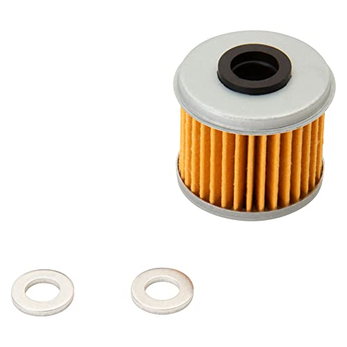 TUSK 4-Stroke Oil Change Kit Pro-Honda HP4M Synthetic Blend 10W-40 for Honda CRF450X 2005-2009,2012-2017