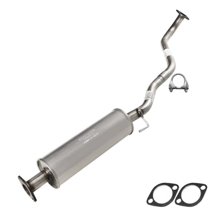Northeastern Exhaust | Stainless Steel Exhaust Resonator Assembly Compatible for Kia Soul 2010-2011 2.0L | Free Gaskets and Clamp Included | Automotive Replacement Part