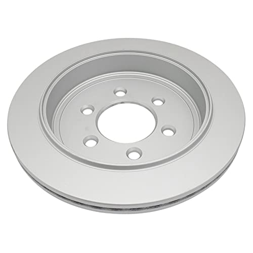 TRQ Front and Rear Brake Rotors Set Premium G-Coated - style: BRA15441