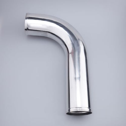 AC PERFORMANCE 3" 90° Aluminum Intercooler Air Intake Tube L-Bend Elbow - size: OD 3" (76mm)