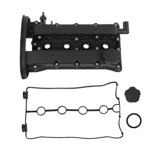 LQI Engine Valve Cover w/Gasket and Cap, Black 96415423, 96473698, 96495285 - size: Fit Chevy Aveo 2004-2005