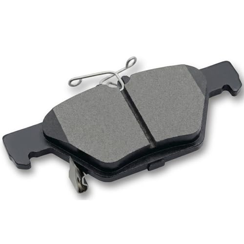 D2045 D1808 Front Rear Ceramic Brake Pads With Clips Fit For 2019-2022 Subaru Forester, For 2020-2022 Subaru Crosstrek Legacy Outback - size: D2045 D1808