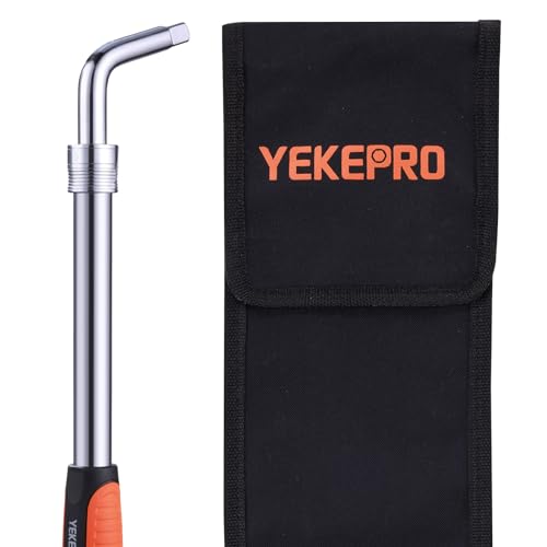 Telescoping Lug Wrench with Pouch, High Torque CR-V Steel - size: 20.7in(No Sockets)