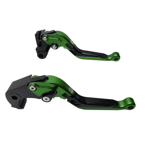 Brake Clutch Levers Replacement for ZX6R ZX6RR ZX636 2019-2025 - color: Black Green