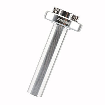 NIBBI Full Twist Throttle Mini Bike Throttle - color: Silver